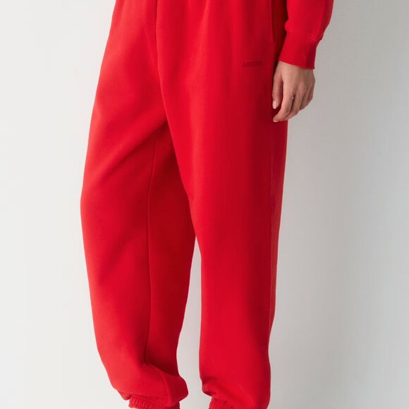 TNA Sweatfleece Bubble Fleece Boyfriend - Fire Red - Picture 7 of 8